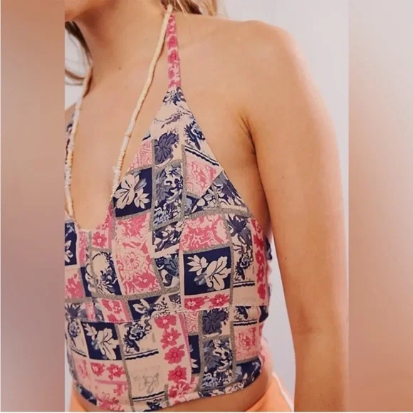 Free People Rae Halter Top - Picture 3 of 7